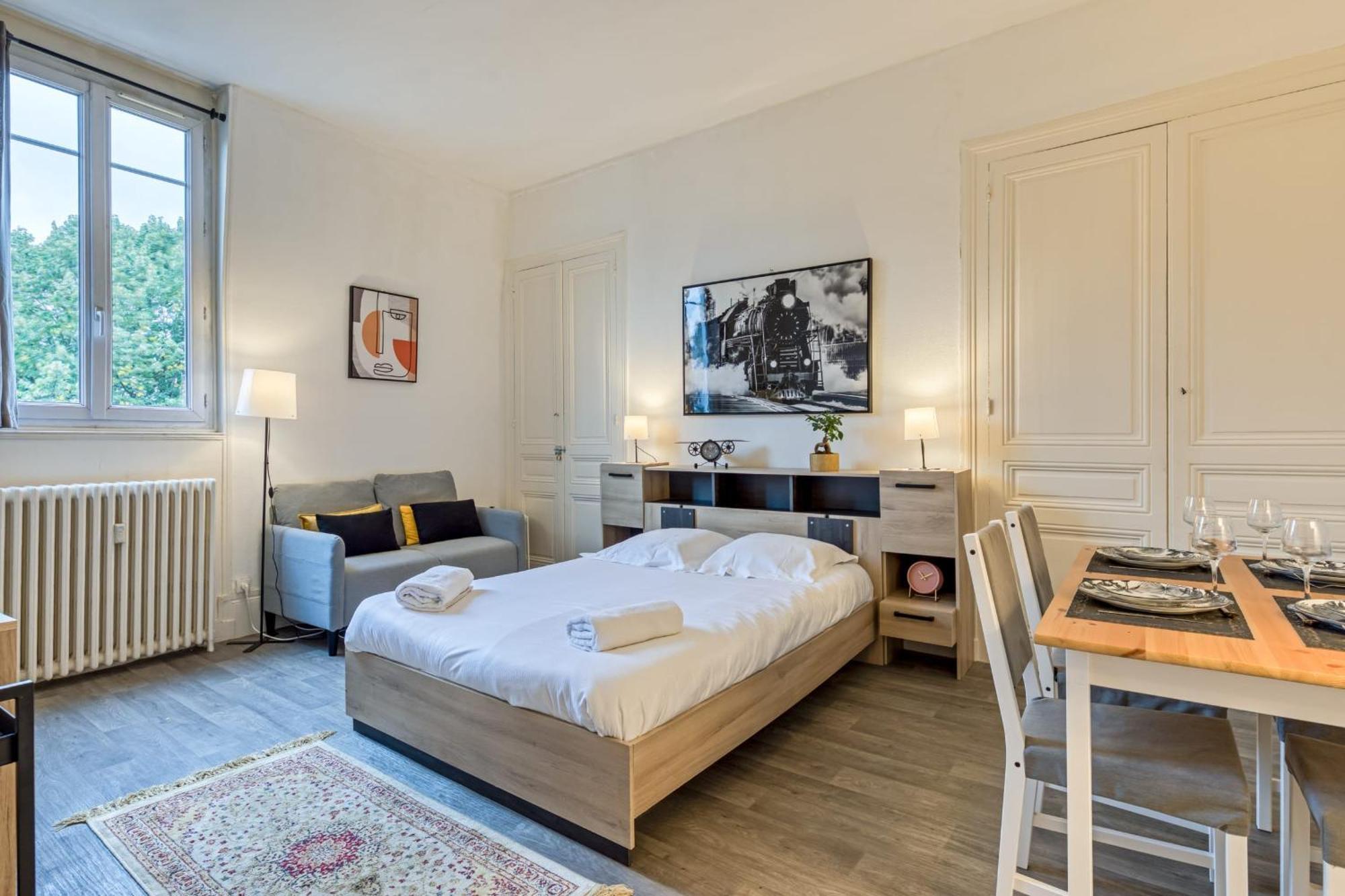 Gary Joli F2 Au Pied De La Gare De Rouen Apartment Exterior photo