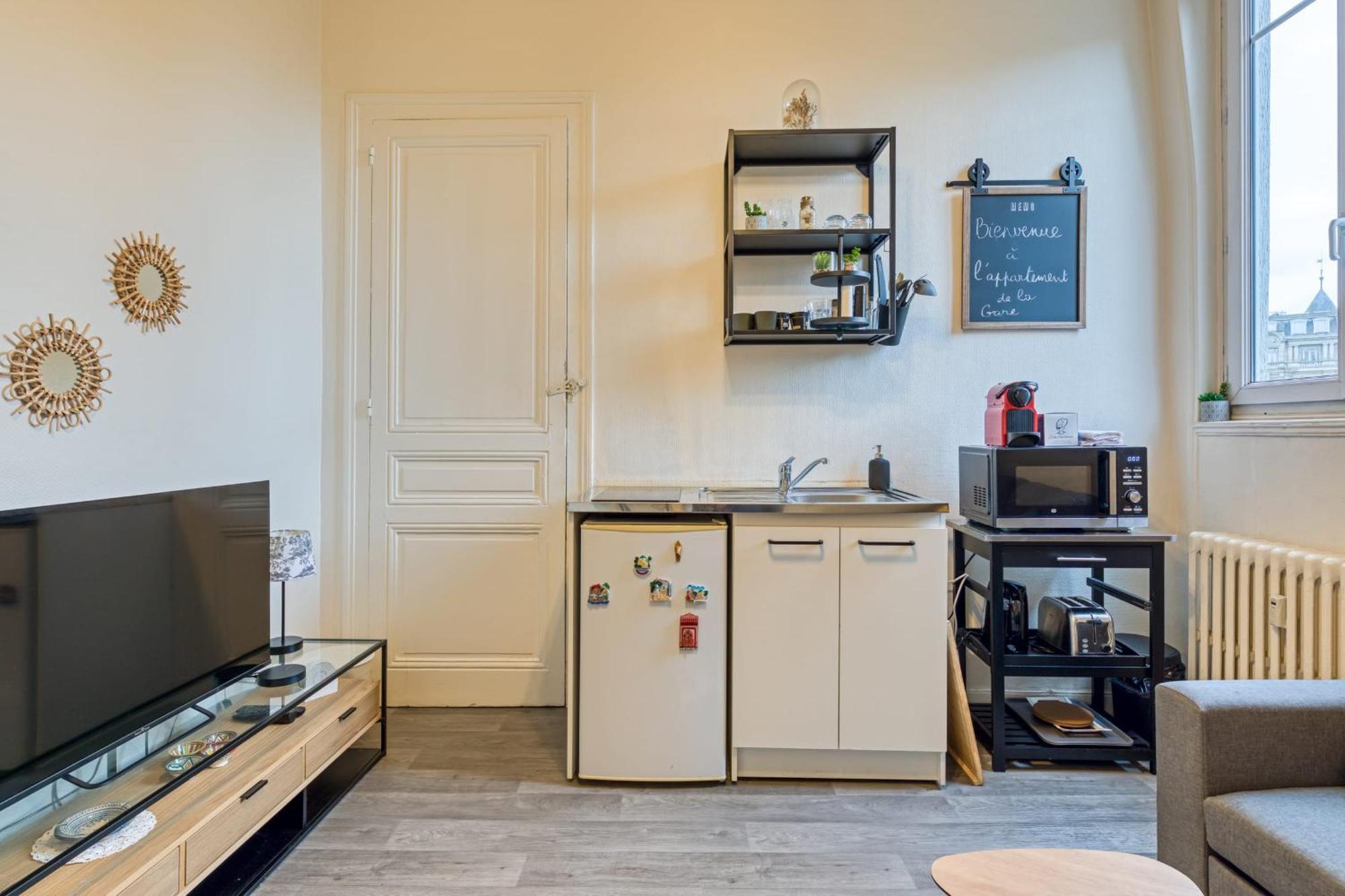 Gary Joli F2 Au Pied De La Gare De Rouen Apartment Exterior photo