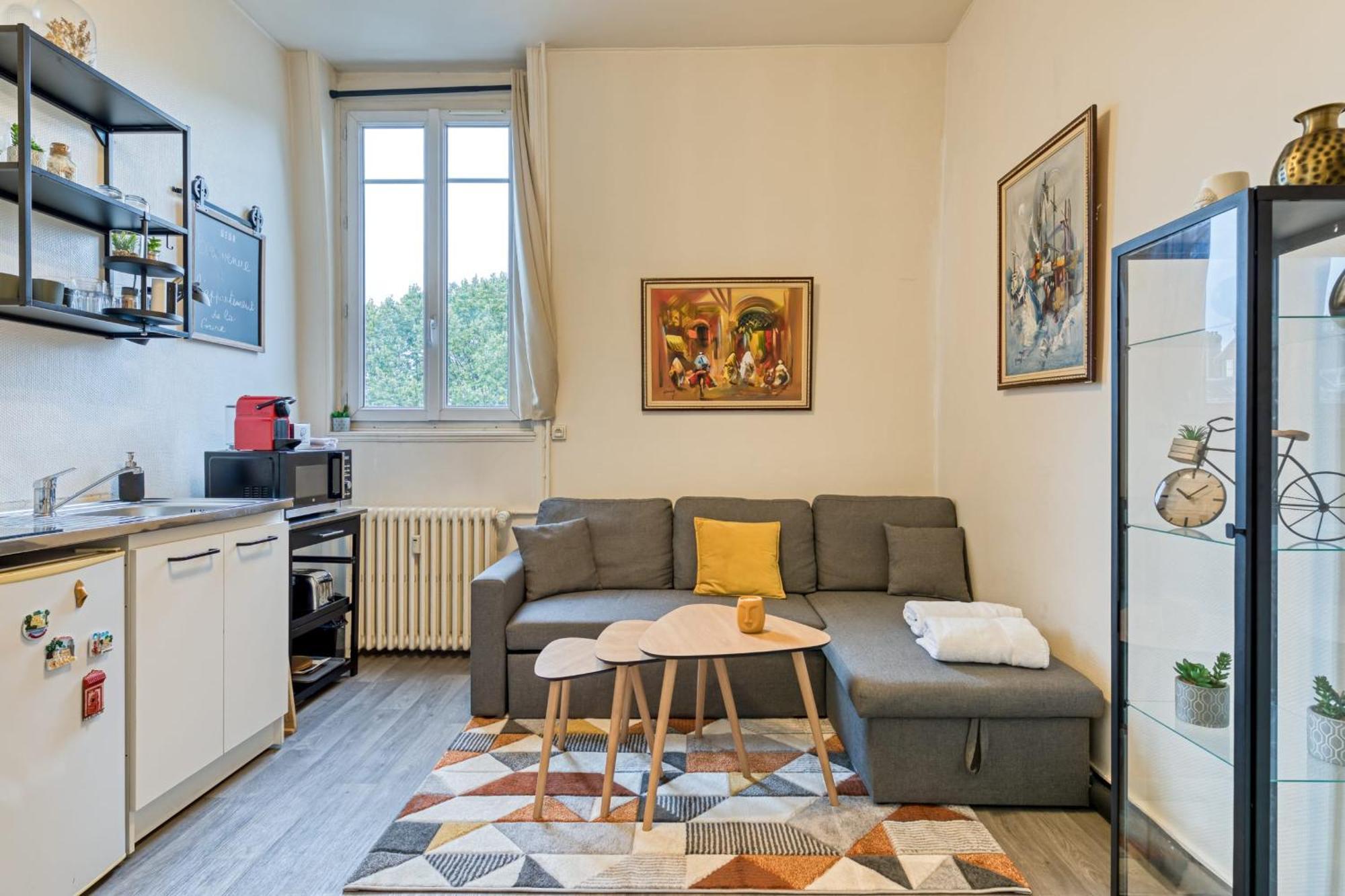 Gary Joli F2 Au Pied De La Gare De Rouen Apartment Exterior photo